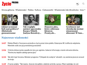 'zycie.news' screenshot