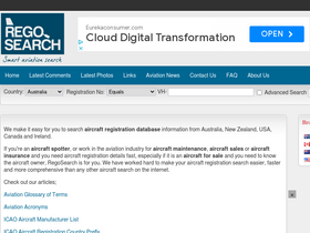 'regosearch.com' screenshot