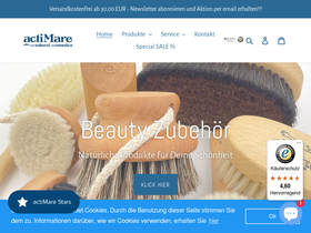 actimare.at homepage screenshot