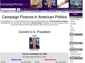 'campaignmoney.com' screenshot