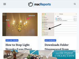 'macreports.com' screenshot