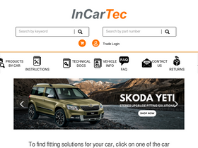 'incartec.co.uk' screenshot