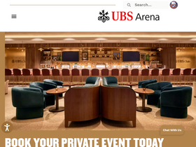 'ubsarena.com' screenshot