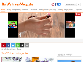 'ihr-wellness-magazin.de' screenshot