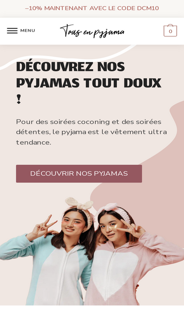 tousenpyjama.com