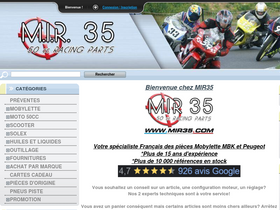 'mir35.com' screenshot