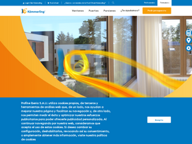 'kommerling.es' screenshot