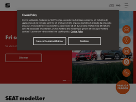 'seat.se' screenshot