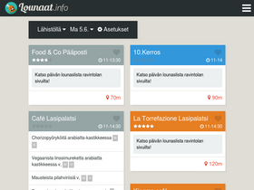 'lounaat.info' screenshot
