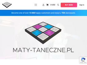 'maty-taneczne.pl' screenshot