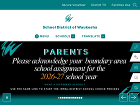 'bb9.waukesha.k12.wi.us' screenshot