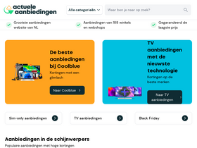 'actuele-aanbiedingen.nl' screenshot