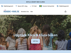 nordicmini.se homepage screenshot