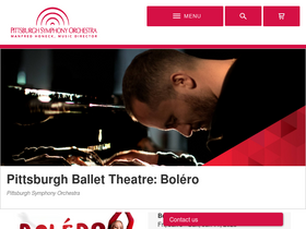 'pittsburghsymphony.org' screenshot