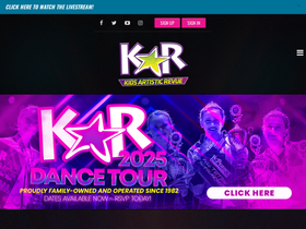 'dancekar.com' screenshot