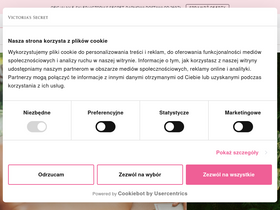 'victoriassecret.pl' screenshot