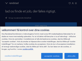 'randstad.dk' screenshot