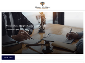 'sinaneroglu.av.tr' screenshot