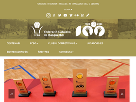 'basquetcatala.cat' screenshot