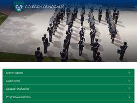 'nogales.edu.co' screenshot