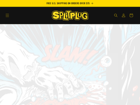 splitplugart.com homepage screenshot