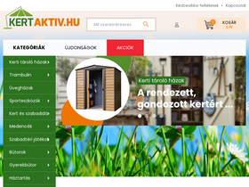 'kertaktiv.hu' screenshot