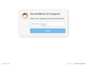 'myhelpscreen.com' screenshot