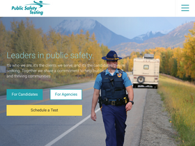 'publicsafetytesting.com' screenshot