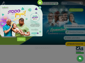 'coomeva.com.co' screenshot