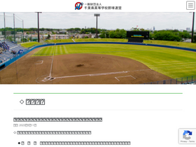 'chbf.or.jp' screenshot