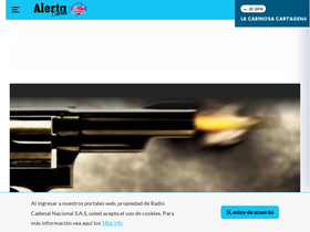 'alertacaribe.com' screenshot