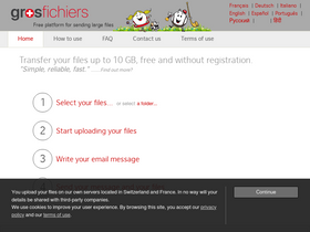 'grosfichiers.com' screenshot