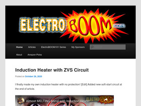 'electroboom.com' screenshot