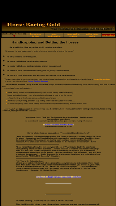 horseracinggold.com
