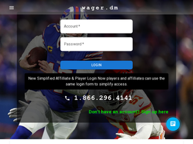 'wager.dm' screenshot