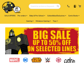 'a1toys.com' screenshot