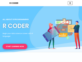 'r-coder.com' screenshot