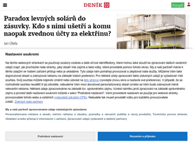'denikn.cz' screenshot