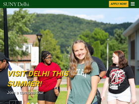 'delhi.edu' screenshot