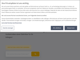 'elektriker.org' screenshot