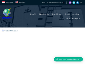 'stiami.ac.id' screenshot