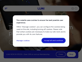 'playlumi.com' screenshot