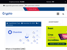 'cryptorotator.website' screenshot