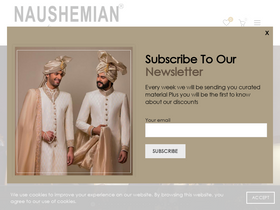 naushemian.com homepage screenshot
