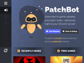 Subscribe to Free Games on Steam with PatchBot