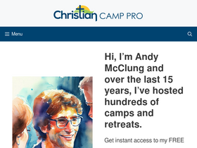 'christiancamppro.com' screenshot