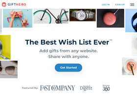 'gifthero.com' screenshot