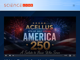 'sciencelive.com' screenshot