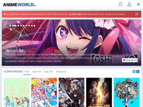 'animeworld.tv' screenshot