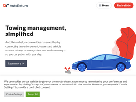 'autoreturn.com' screenshot